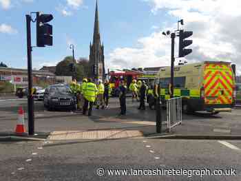 Blackburn crash: King Street closed for over an hour after four injured in collision