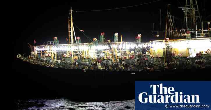 Cat and mouse on the high seas: on the trail of China's vast squid fleet