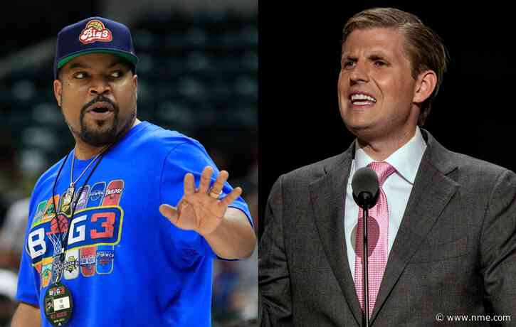 Ice Cube calls out Eric Trump over photoshopped image of rapper in Trump hat