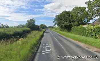 Slow traffic after accident on B1363 York Road