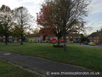 Air ambulance lands after man shot in Downham