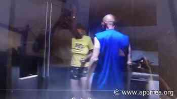 (VIDEO) Detienen a un Coronel retirado en Los Salias, Edo Miranda, por golpear y patear brutalmente a su mujer - Aporrea