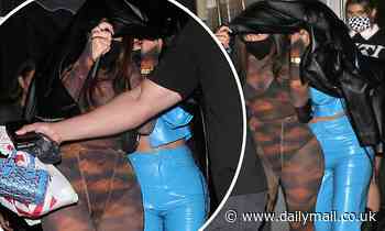Kylie Jenner enjoys night out with Anastasia Karanikolaou in LA
