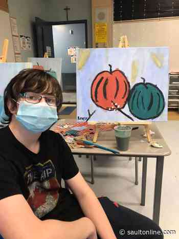 Rewarding students with a paint social activity