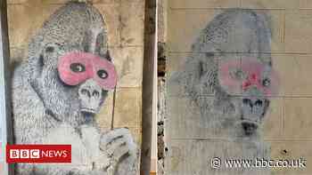 'Missing' Bristol Banksy gorilla appears at auction