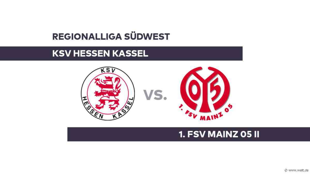 KSV Hessen Kassel - 1. FSV Mainz 05 II: Krisenteam KSV Hessen Kassel benötigt Punkte - Regionalliga Südwest - DIE WELT