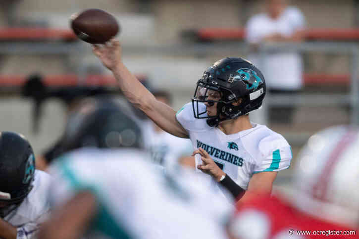 High school schedules: Aliso Niguel football
