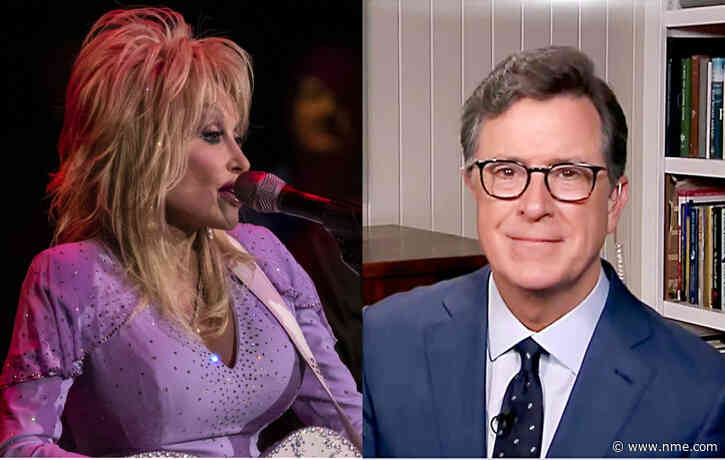 Dolly Parton’s performance of ‘Bury Me Beneath The Willow’ makes Stephen Colbert cry – watch