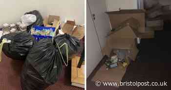 Uni of Bristol student claims rubbish is not collected in halls for days
