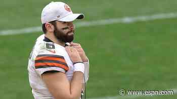 Mayfield: 4-2 feels like 0-6; OBJ 'tired of losing'