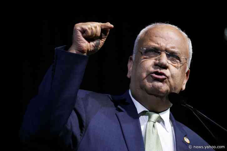 Palestinian official Erekat undergoes bronchostomy
