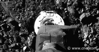 First NASA Osiris-Rex images show incredible touchdown on asteroid Bennu     - CNET