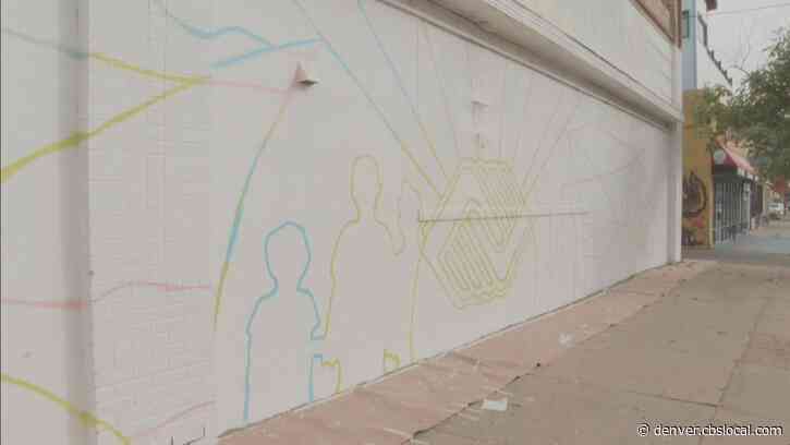 Artist Creates Mural To Inspire Children At Boys & Girls Club