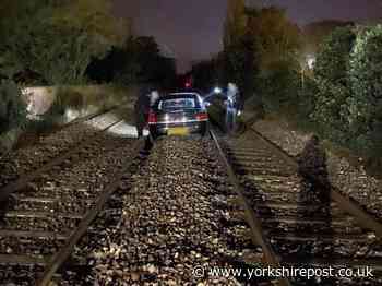 Suspected farm burglar drives getaway car onto York to Scarborough railway line - Yorkshire Post