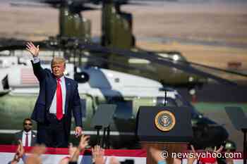 Trump and Biden election apps ‘compromised' by hackers days after president told rally ‘nobody gets hacked’