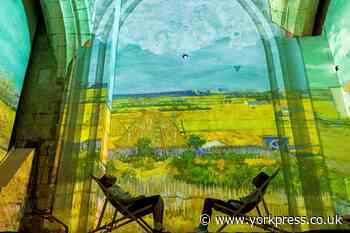 Van Gogh immersive experience to stay in York until next year