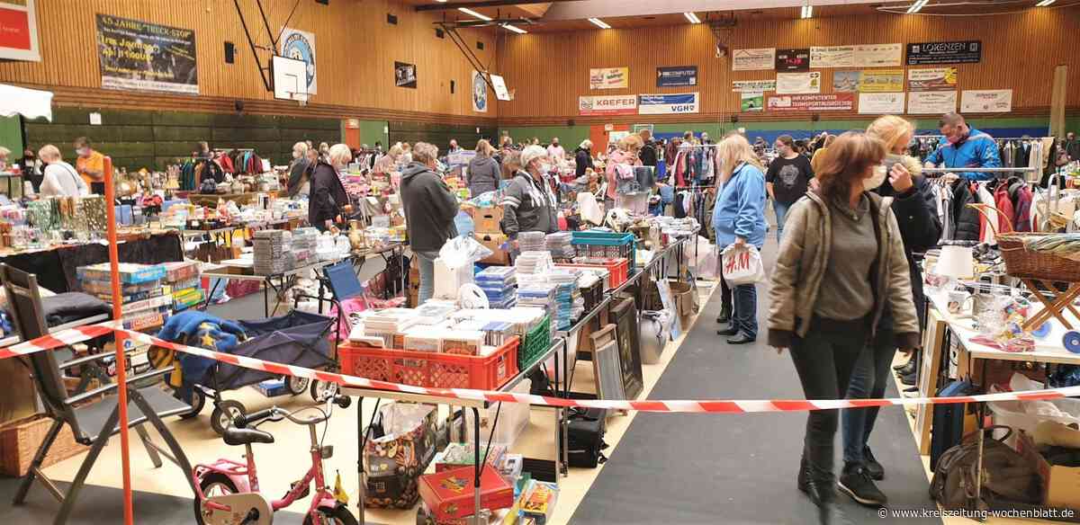 Gelungene Flohmarktpremiere in Drochtersen: Gute Umsätze gemacht - Drochtersen - Kreiszeitung Wochenblatt