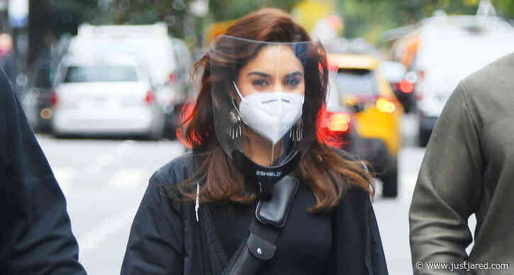 Vanessa Hudgens Stays Safe Filming New Movie 'Tick, Tick... Boom!' in NYC