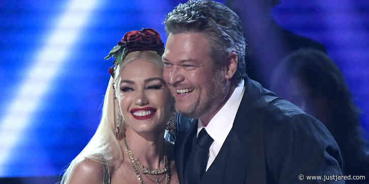 Blake Shelton Hugs Gwen Stefani Tight As They Win Collaborative Video of the Year at CMT Awards 2020