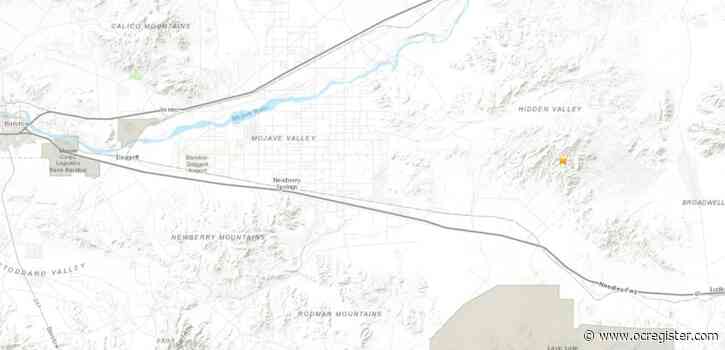 3.2-magnitude earthquake hits San Bernardino County