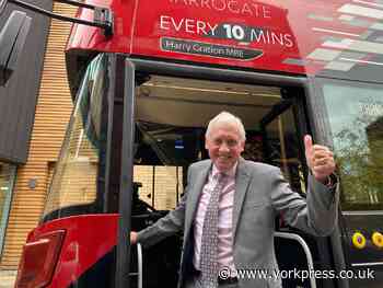 TV news legend Harry Gration gets a bus named in his honour
