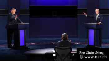 Die Mikrofone werden beim zweiten TV-Duell zwischen Trump und Biden stummgeschaltet – so chaotisch war die erste Fernsehdebatte