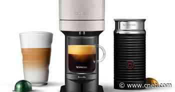 This snazzy Nespresso capsule coffee maker is nearly 50% on Amazon     - CNET