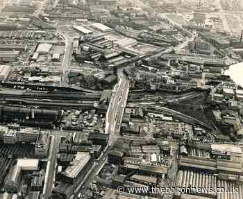 How things have changed - Trinity Street from the air