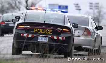 Stopped for speeding, Toronto man with eight lifetime driving bans charged by Dufferin OPP north of Orangeville - Toronto Star