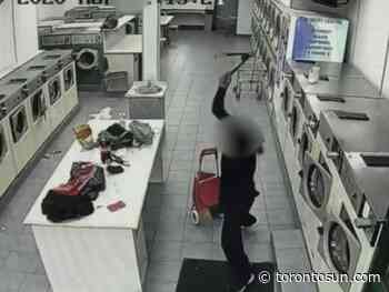 WATCH: Brazen assault in Toronto laundromat - Toronto Sun