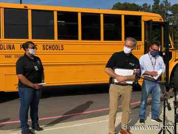 Masks, spacing and a promise from parents required when Wake students board the bus