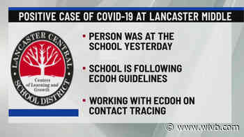 Person at Lancaster Middle School tests positive for COVID-19