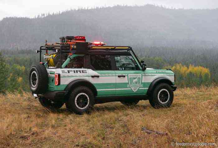 Ford and Filson team for a rugged Bronco to help firefighters