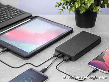 Save 33% on the Naztech 20,000mAh 18W PD + QC3.0 Fabric Power Bank