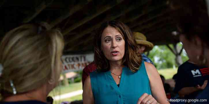 GOP Sen. Joni Ernst faces a challenge from Democrat Theresa Greenfield for her Iowa Senate seat