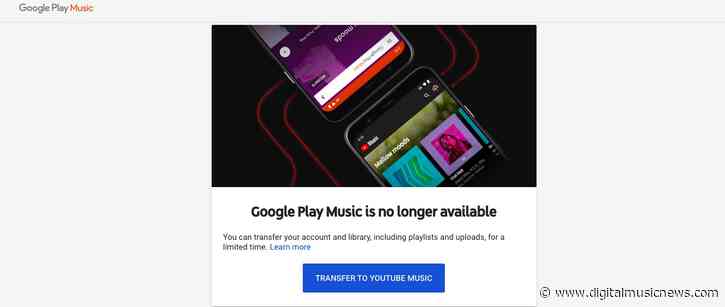 RIP Google Play Music — Google’s First Music Service Is Officially Shut Down