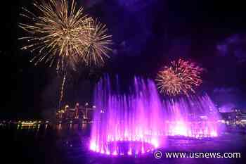 Dubai Sets Record for World's Biggest Fountain