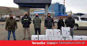 Cuenca Carbonífera| Vialidad Provincial entregó kits de ayuda humanitaria de la Cruz Roja - TiempoSur Diario Digital
