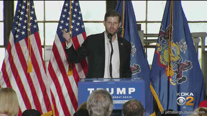 Eric Trump Holds Campaign Event In Beaver County