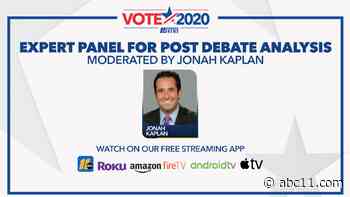 ABC11 to hold post-presidential debate analysis with experts