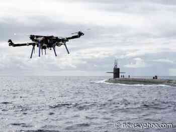 VIDEO: The US Navy is experimenting using drones to hand things off to ballistic missile submarines
