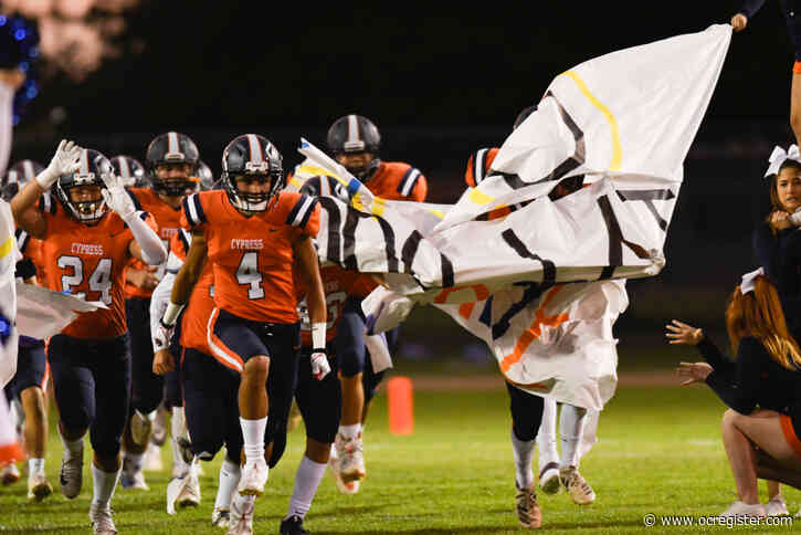 High school schedules: Cypress football