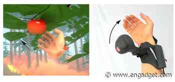 Microsoft explores realistic VR haptics with a wrist-mounted gadget - Engadget