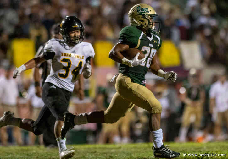 High school schedules: Brea Olinda football