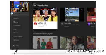 Vizio SmartCast TV Adds Facebook Watch App