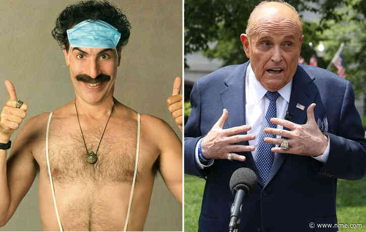 Borat defends Rudy Giuliani over controversial scene: “It was innocent sexy time”