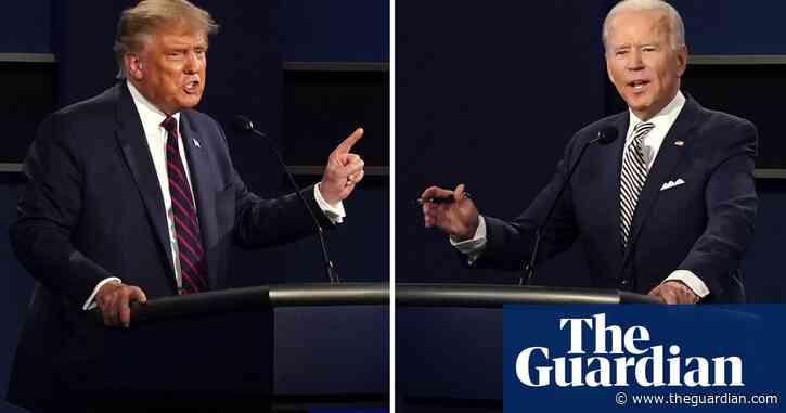 'Kills all the birds': Trump and Biden spar over climate stance in TV debate – video