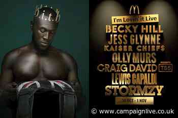 McDonald’s taps Stormzy, Jess Glynne and more for half-term entertainment