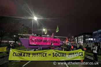 Activists block gates at Ineos refinery in pollution protest - St Helens Star