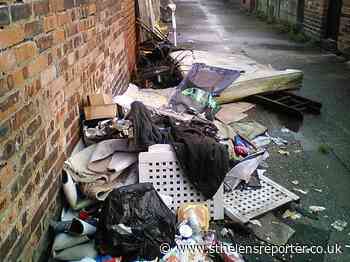 St Helens community 'fed up' by constant fly-tipping in area - St Helens Reporter